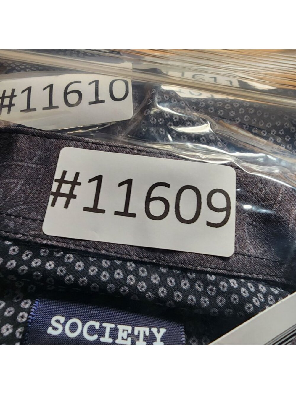 Society of Threads Shirt Mens Small Gray Long Sleeve Button Up  *NWT* - Picture 9 of 12